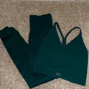 SET ACTIVE matching set teal